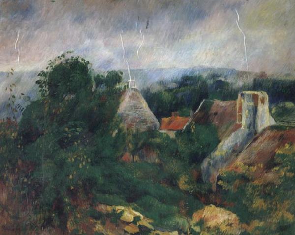 Paul Cezanne La Roche-Guyon oil painting image